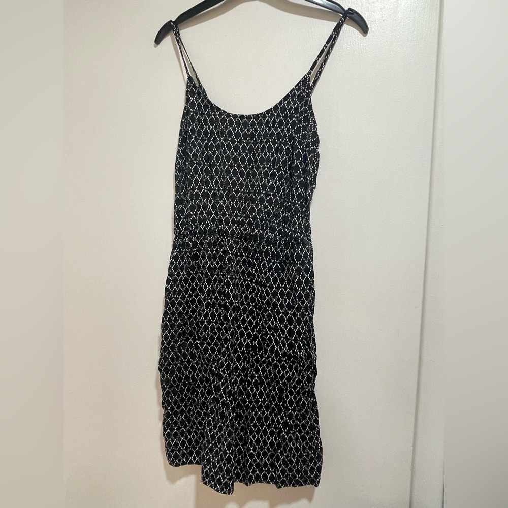 Old Navy Black Diamond print Dress - size Small